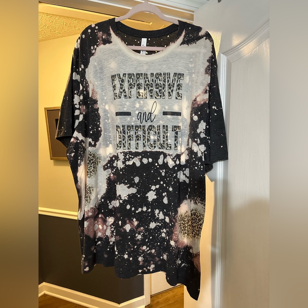 Bella Canvas Black and White Short Sleeve Tee